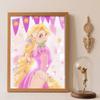 Diamond Painting Kit Unframed, Rapunzel And Pascal Classic Style Home Decor Craft, Perfect Gift Idea