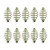 10pcs Fishing Tackle Feeder Basket Fishing Spring Feeder Coil Inline Method Feeder Fishing Tool Baits Thrower Feeder