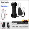 Adjustable Reflective Windproof Camping Tent Rope Pulley System
