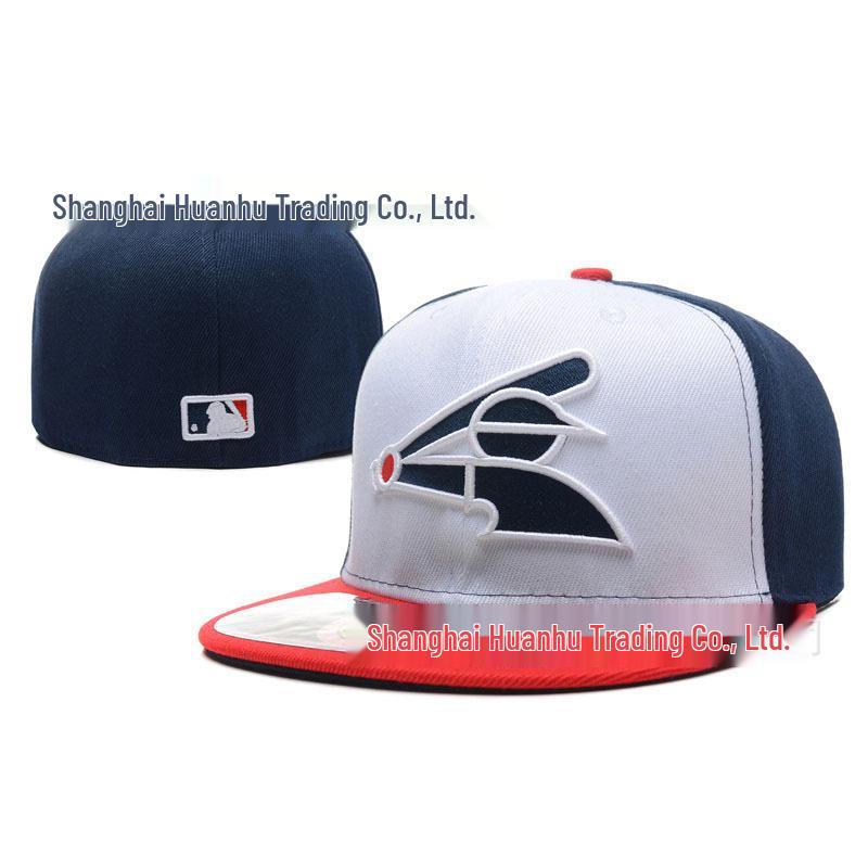 Chicago White Sox MLB Embroidered Flat Brim Baseball Cap 7 1/2 - 60cm