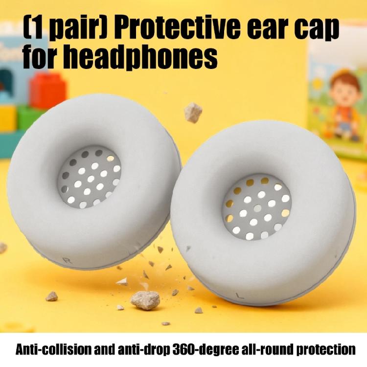 Soft Silicone Earbud Protectors for Toniebox 2 Headphone Ear Cushions Covers Comfortable Wear Reduce Discomfort