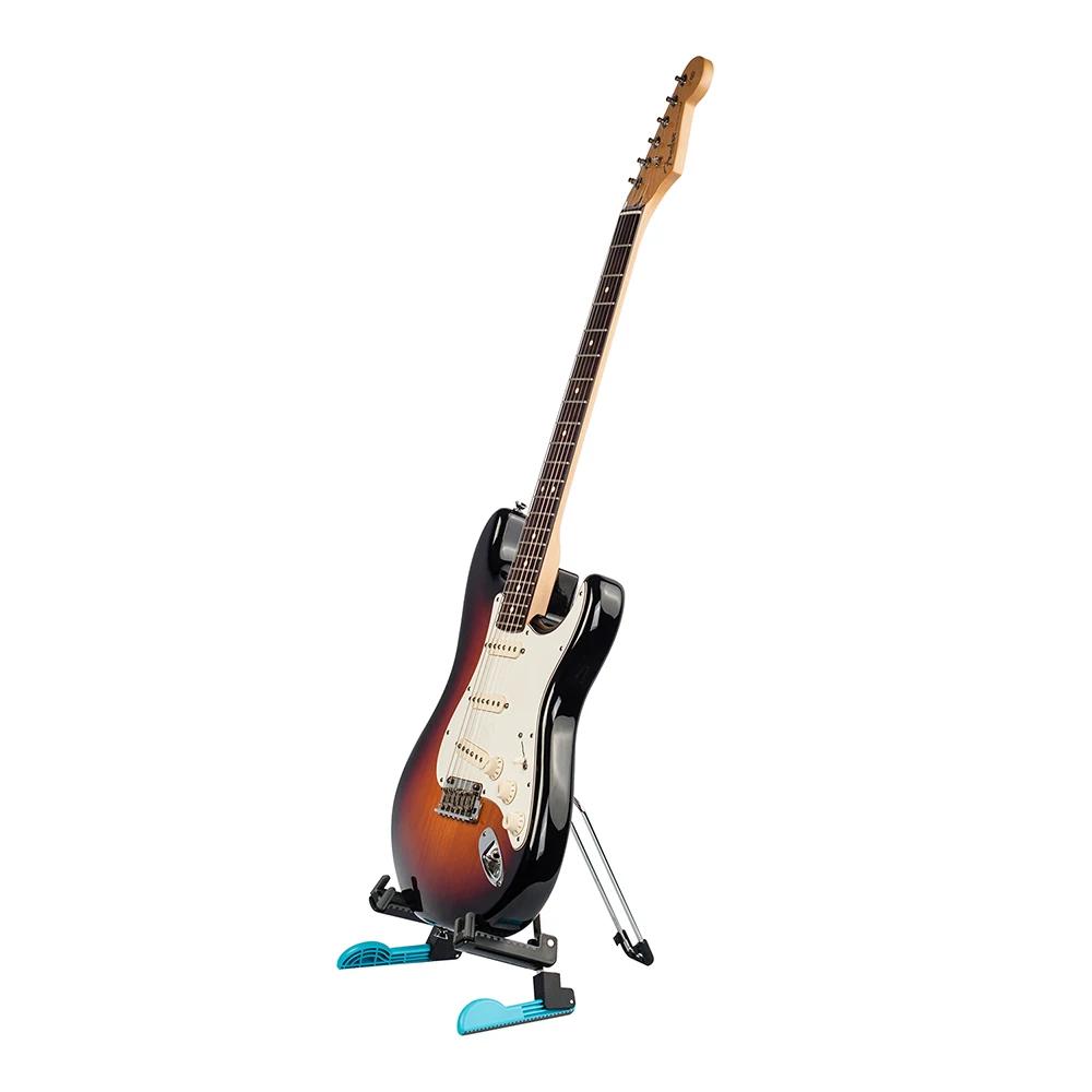 Guitar Stand Universal Folding Tripod Holder Portable A-Frame Musical Rack for Guitar Ukulele Violin Mandolin