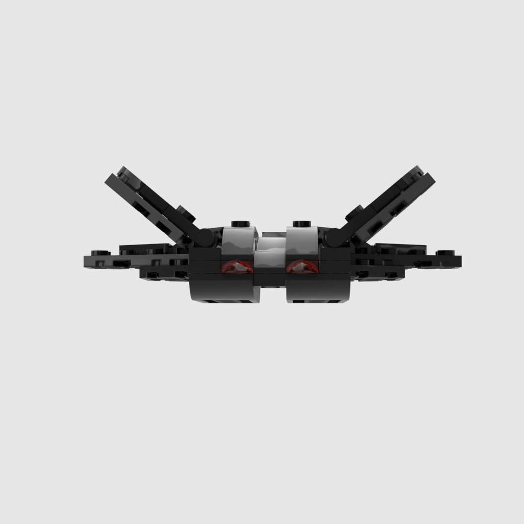 MOC Bausteine YF-23 Black Widow Stealth Fighter Militärmodell Kinder Einfach zu montieren Pädagogisches Spielzeug Schmuckstück Geschenk