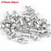 50Pcs Hammer Drive Expansion Rivets Aluminum Alloy Piercing Rivets  Hardware Accessories