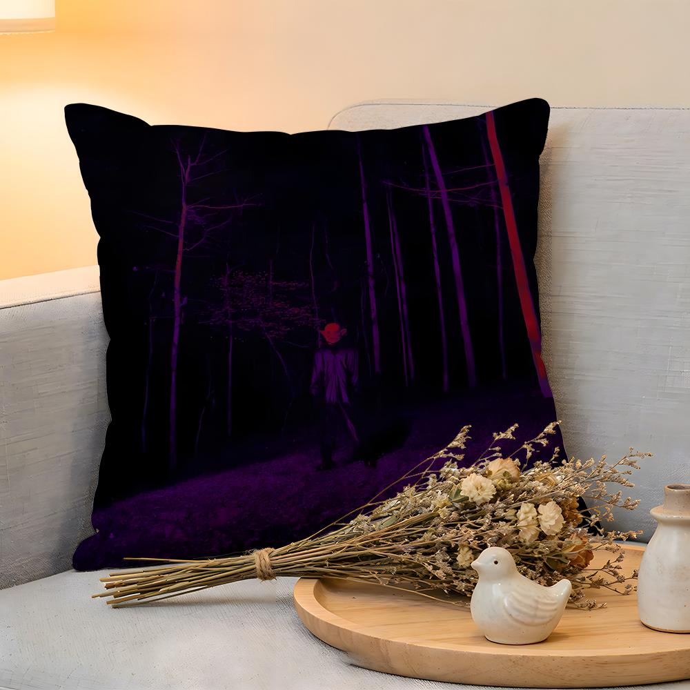 Cushion Cover Linen SkinFriendly Soft Decorative Case for Sofa Home Decor Rapper DDestroy Lonely Pillow cover
