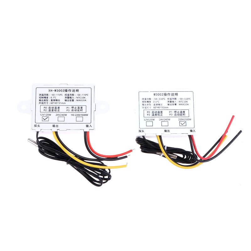 110V~220V 12V 24V Microcomputer Digital Temperature Controller Egg Incubator Farming Thermostat Regulator Automation System