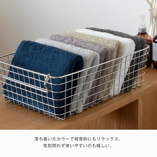 Bloom Imabari Towel Certified FUu Face 3-Piece Set Thick Absorbent Hotel Quality Made Japan Cotton 100 (Off White) Soft Fluffy