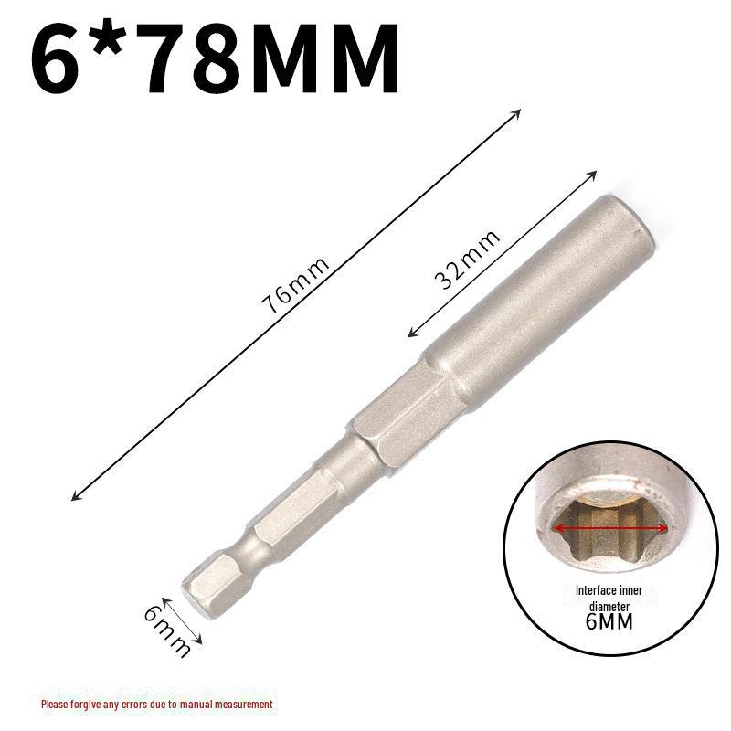 Magnetischer Sechskant-Handbohrersatz aus hochhartem S2-Legierungsstahl