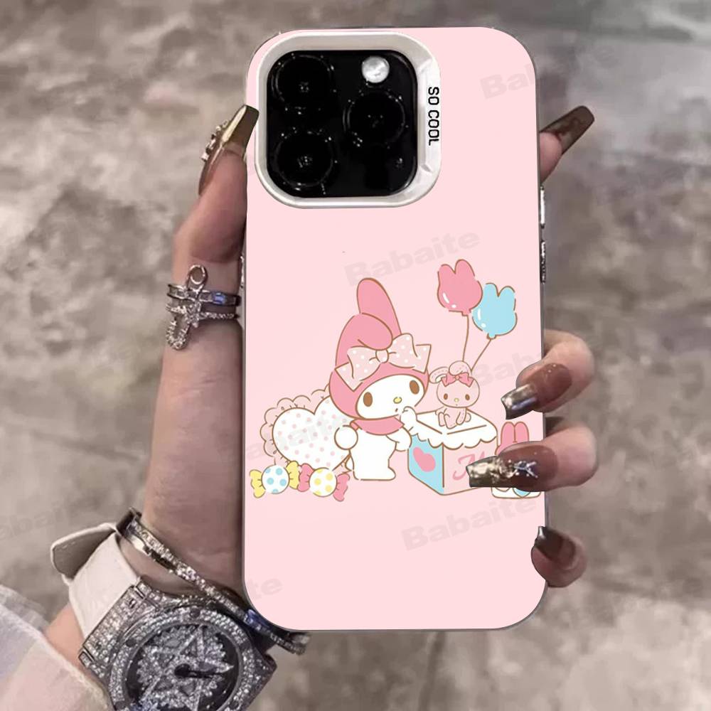 Cute M-My M-Melodys Phone Case For IPhone 17 16 15 14 13 Pro 12 11 Pro Max PLUS Color Back Cover