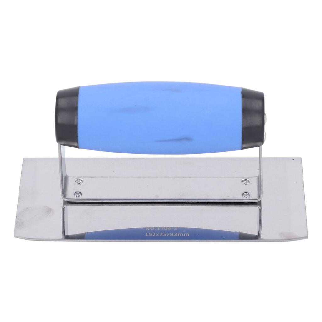 Gletieră de mână pentru beton PP și oțel inoxidabil Instrument multifuncțional pentru repararea marginilor de beton