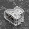 Nickel Plated Power Ground Distribution Block 1 In 3 Out Car Audio Stereo Modification Parts