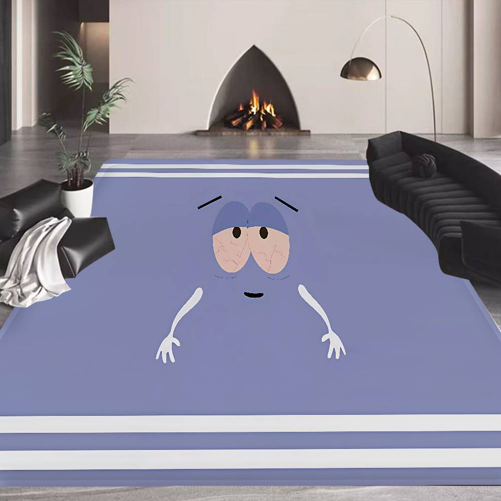 S-South Park Towelie Cartoon Floor Mat Retro Multiple Choice Living Room Kitchen Rug Non-Slip Modern Home Decor
