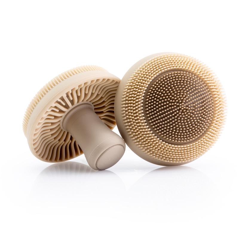 Silicone Facial Cleansing & Exfoliating Brush with Baby Bath & Massage Features