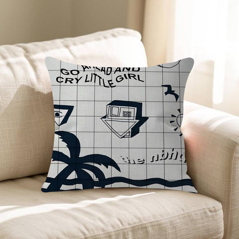 Band The Neighborhood TNBH Pillow Gift Home Office Decoration Bedroom Sofa Car Cushion Cover Case 45x45