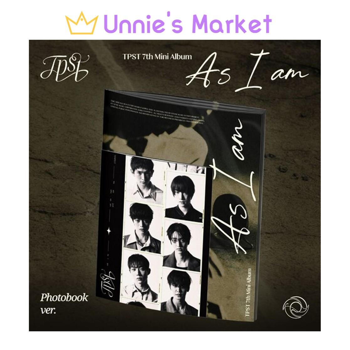 

TEMPEST - As I am Фотобук вер. / 7-й мини-альбом + Бесплатный подарок 1EA