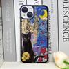 Abstract Art Cat Phone Case for IPhone 16 15 14 13 12 11 Pro Max 12 13 Mini XS X XR 16 15 14 7 8 Plus SE2 Shockproof Soft Covers