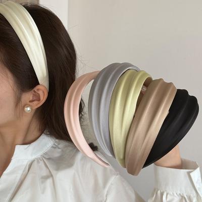 Accessoires für Frauen Mädchen Haarband koreanische Stirnbänder Yoga Kpop Erwachsene Reifen Make-up führend Mode Vintage Designer beliebt neu