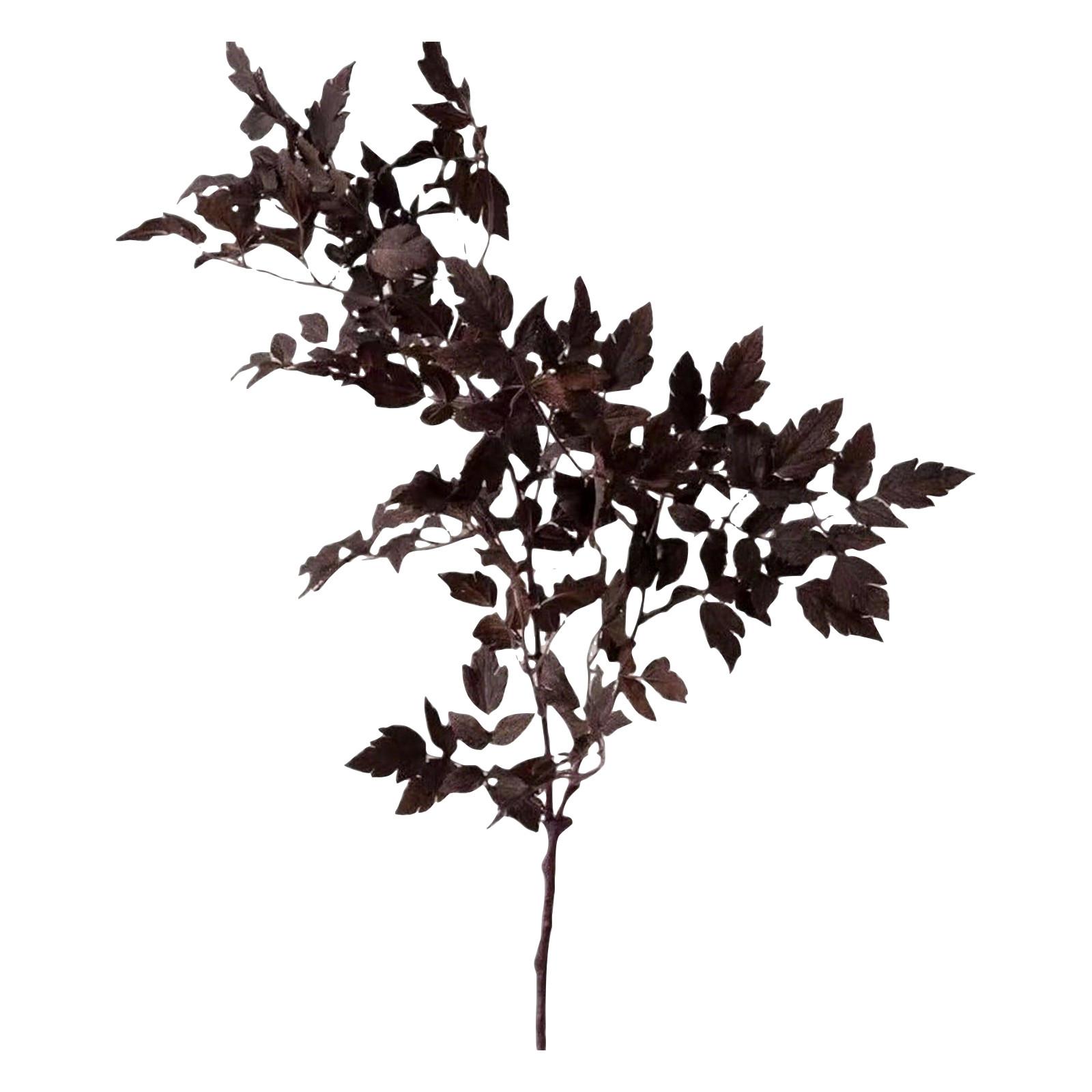 

Искусственное растение клопогон листья стебли поддельная ваза обеденный стол сад камин украшение One Size