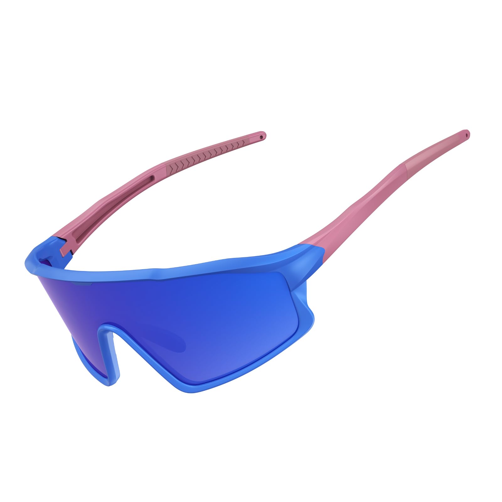 

Поляризованные спортивные солнцезащитные очки с UV400, регулируемой переносицей, ультраударопрочные, идеально подходят для и включают сумку для хранения, мужские, защита, накладки, легкие,