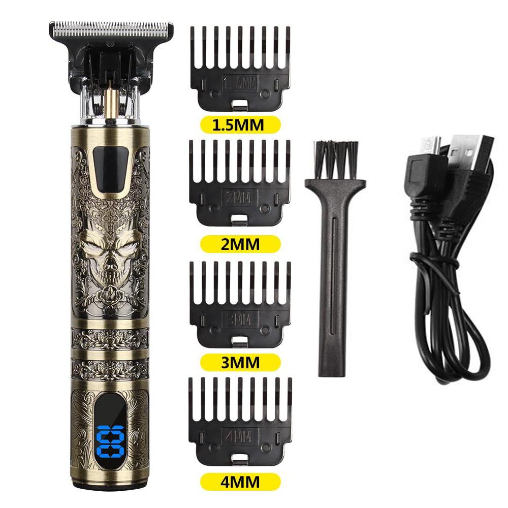 2023 Electric Hair Clipper Hair Trimmer For Men Rechargeable Electric Shaver Barber Hair Cutting Machine For Men Hair Cut