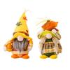 New Seasonal Harvest Festival Decoration Gnome Figurine With Maple Leaf Design For Fall
