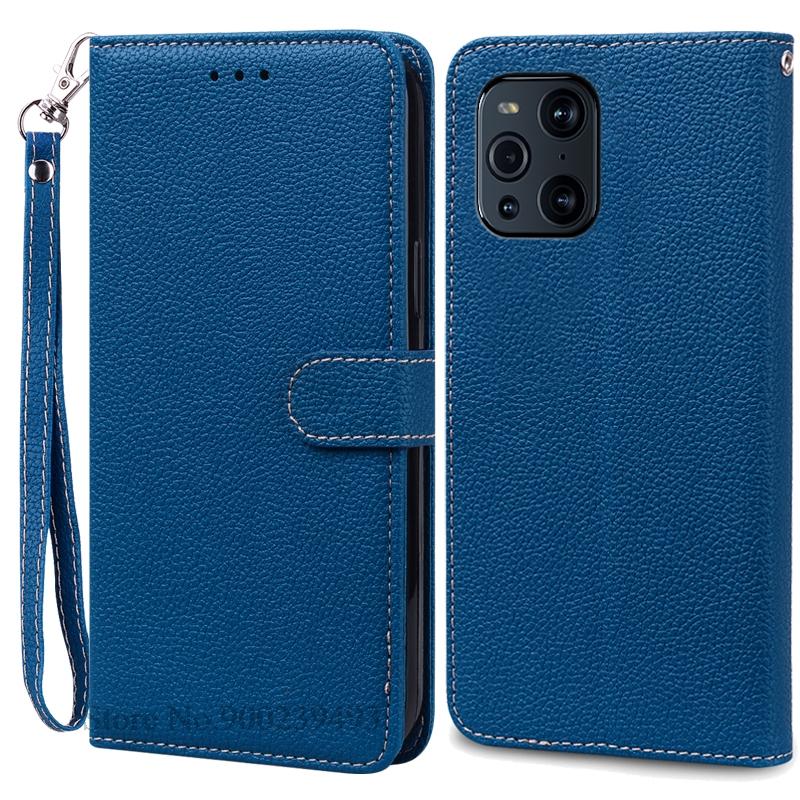 For OPPO Find X3 Pro Case Luxury Leather Flip Case For Oppo Find X3 Pro Wallet Cover Phone Case For Oppo Find X 3 Pro Case Funda