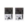 PILOT [2er Set] Pilot Frixion Ball Radierer Ersatzgummi LFBTRU10-B für Schwarz