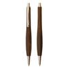 Shape Wooden Shaft Mechanical Knock Black Gift SS1520 F-STYLE Pencil, Style, 0.5mm, Persimmon, Item,