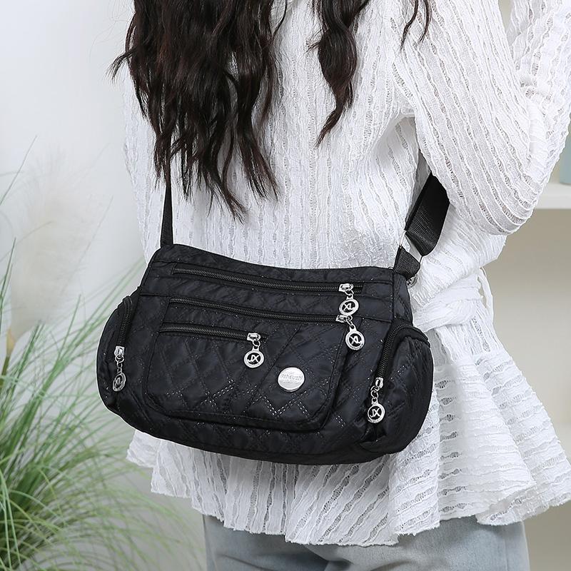 Femei Geantă Nailon Impermeabilă Genți Messenger pentru Doamnă Crossbody Capacitate Mare Călătorie Geantă de Umăr Genți de Mână Casual Calitate Înaltă