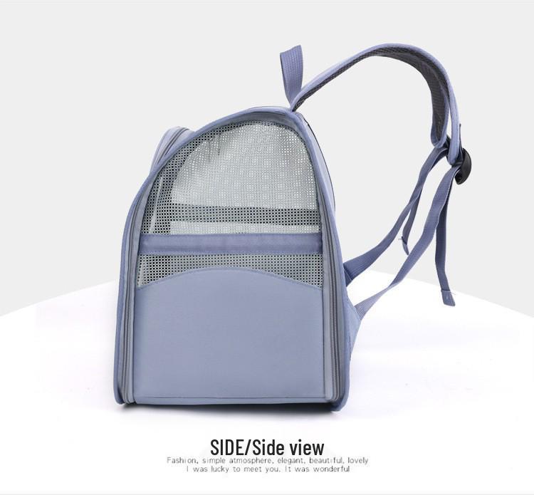 Large Capacity Portable Pet Shoulder Backpack for Cats and Dogs