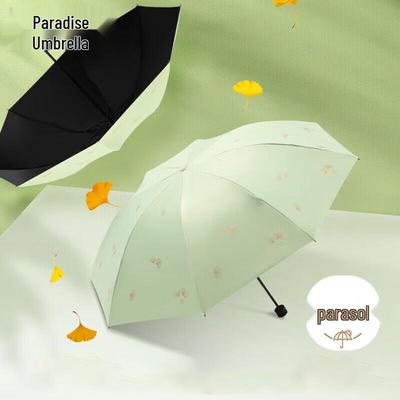 Paradise UV Protection Three-Fold Travel Umbrella
