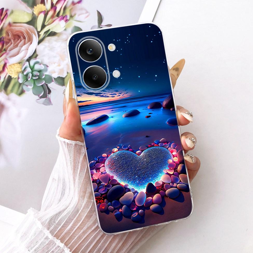 Case For Xiaomi Poco X8 Pro Max Cover Transparent Fashion Butterfly Cute Cat Cool Painted Soft Phone Casing 2602BPC18G