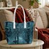 Gothic Candelabra Pattern Casual Daily Tote Bag Exquisite Stylish Lightweight Shoulder Bag For Shopping Outdoor 
