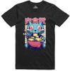 Anime T-shirt Kot Ramen Makaron Manga Japoński Geek Regularny Krój