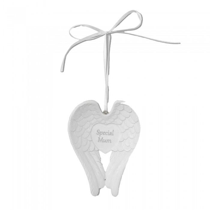 Celebrations Thoughts Of You Special Mum Resin Wings Plaque