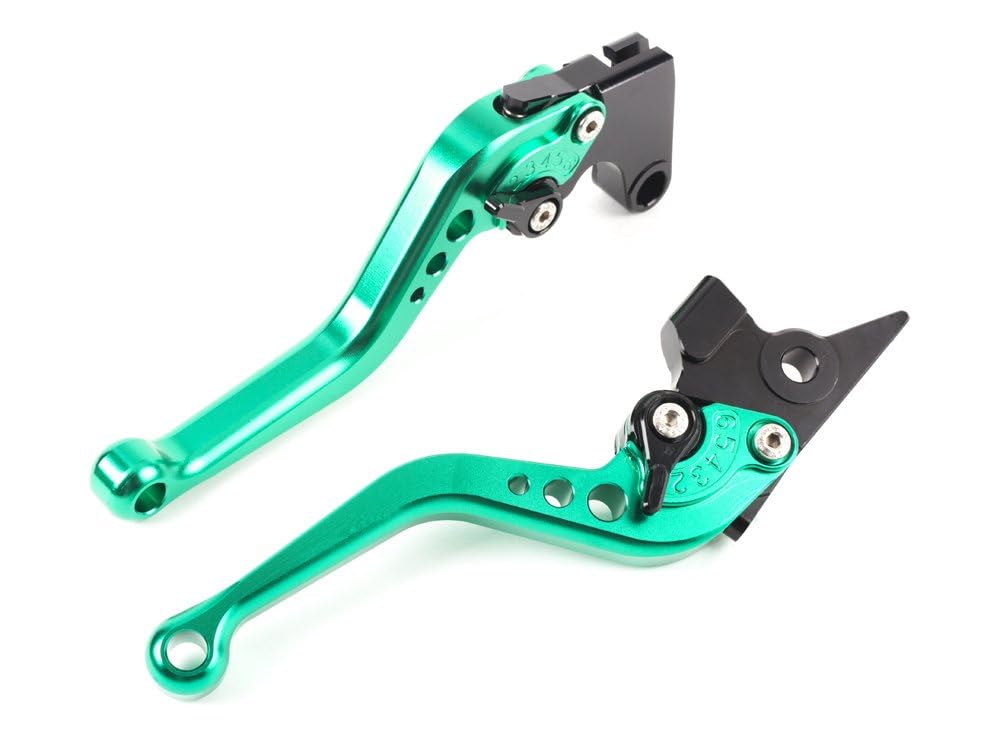 

AL-mart Motorcycle Short Style Brake Levers Clutch Levers Levers Set 6 Levels Adjustable For зелёный