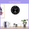 Modern Minimalist Wall Clock With Silent Movement For Home Decor And World Time Display