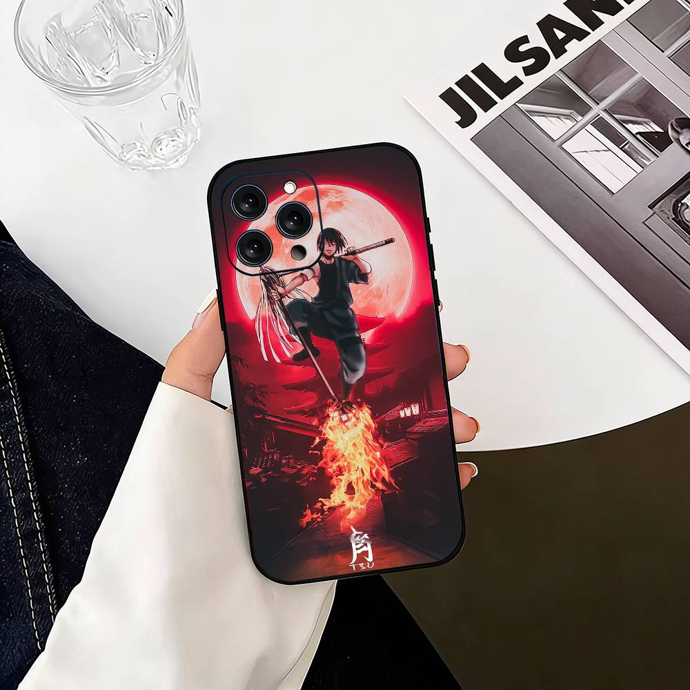 

Benimaru Shinmon Fire Force Logo Phone Case For iPhone 17, 16,15,14,13,12,11 Plus,Pro Max, Others Soft Black Cover iPhone17