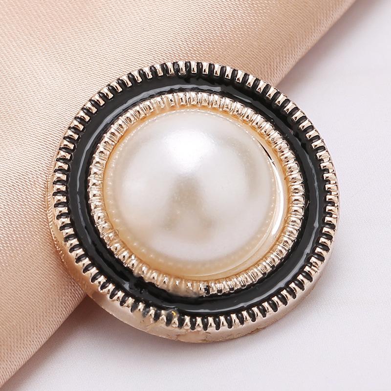 10 Pieces of Circular Plastic Buttons Women's Clothing Decoration Accessories Hand Sewn Buttons