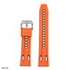 STAPELP Silikon-Uhrenarmband Hohe Dichte 20mm 22mm Gummi Zweifarbig Sport Wasserdicht Zweifarbiges Silikon-Uhrenarmband