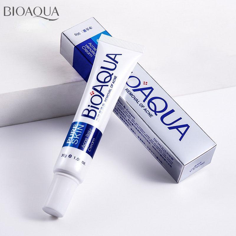 BIOAQUA Acne Remover Pore Shrinkage Oil Control Peck Whitening Serum