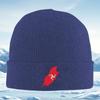 Red Island with Three Running Legs Unisex Women Unisex Knitted Hat Beanie Pullover Cap Winter Thermal Warm Christmas Outdoor Cyclin
