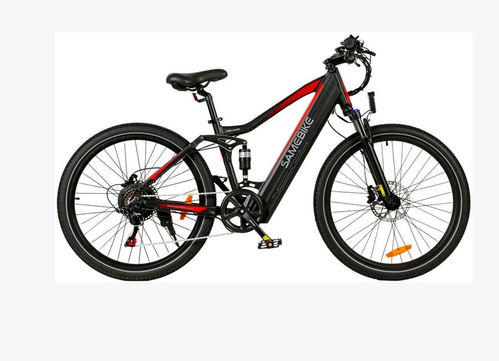 SAMEBIKE XD26-II E-kolo motor 750W 48V 14AH Hydraulická brzda elektrické kolo 26palcové celoodpružené elektrické horské kolo