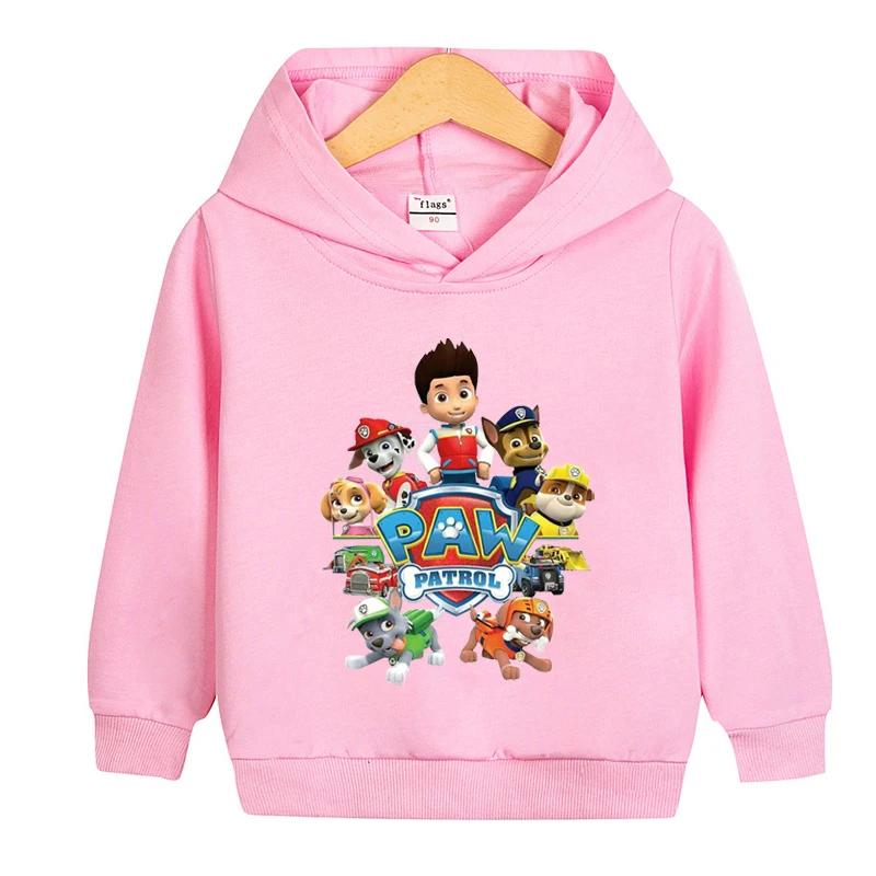 Child Paw patrol Hoodie Children's Clothing For Girls Baby Boy Clothes Spring Autumn Sweatshirts Boys Cartoon Clothes Hoodie