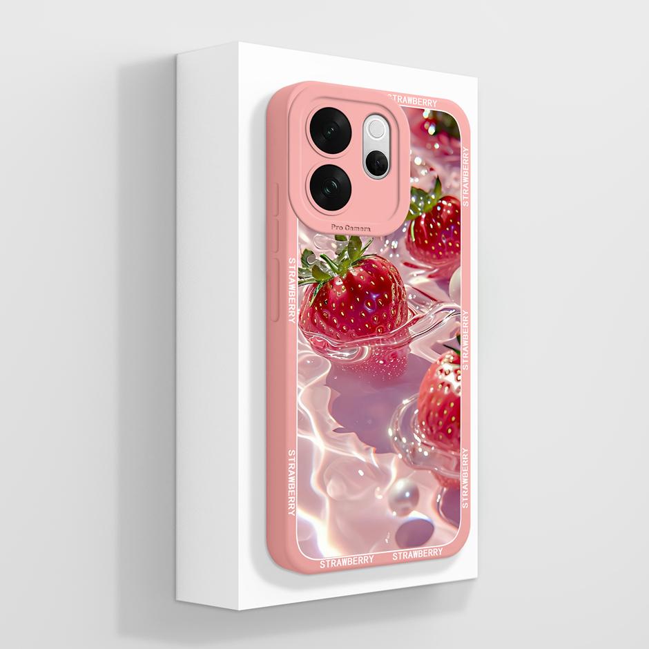 For VivoV70 V70Elite V70FE Case Love Heart Flower Dustproof Drop-Resistant Minimalist Protector For Vivo V70 FE Elite Capinha