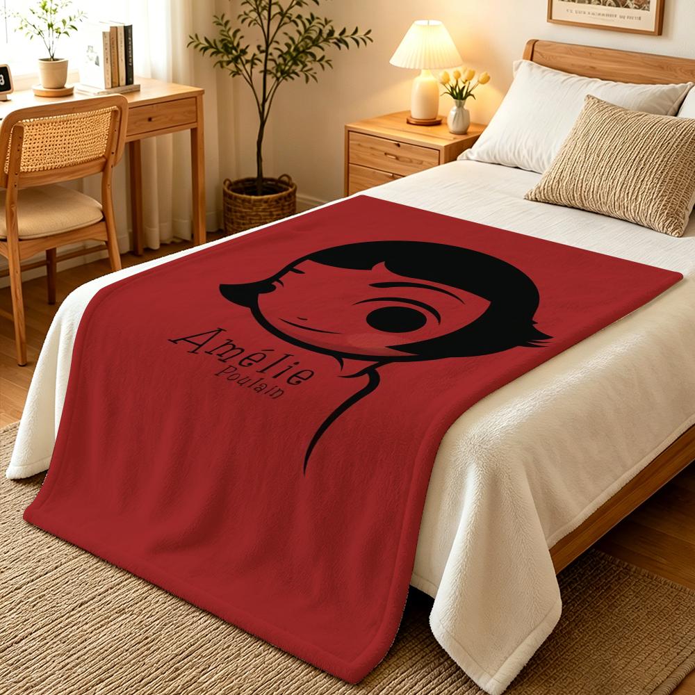 Movie A-Amelie Throw Blankets Soft Warm Flannel Blanket Bedding For Bed Living Room Home Sofa
