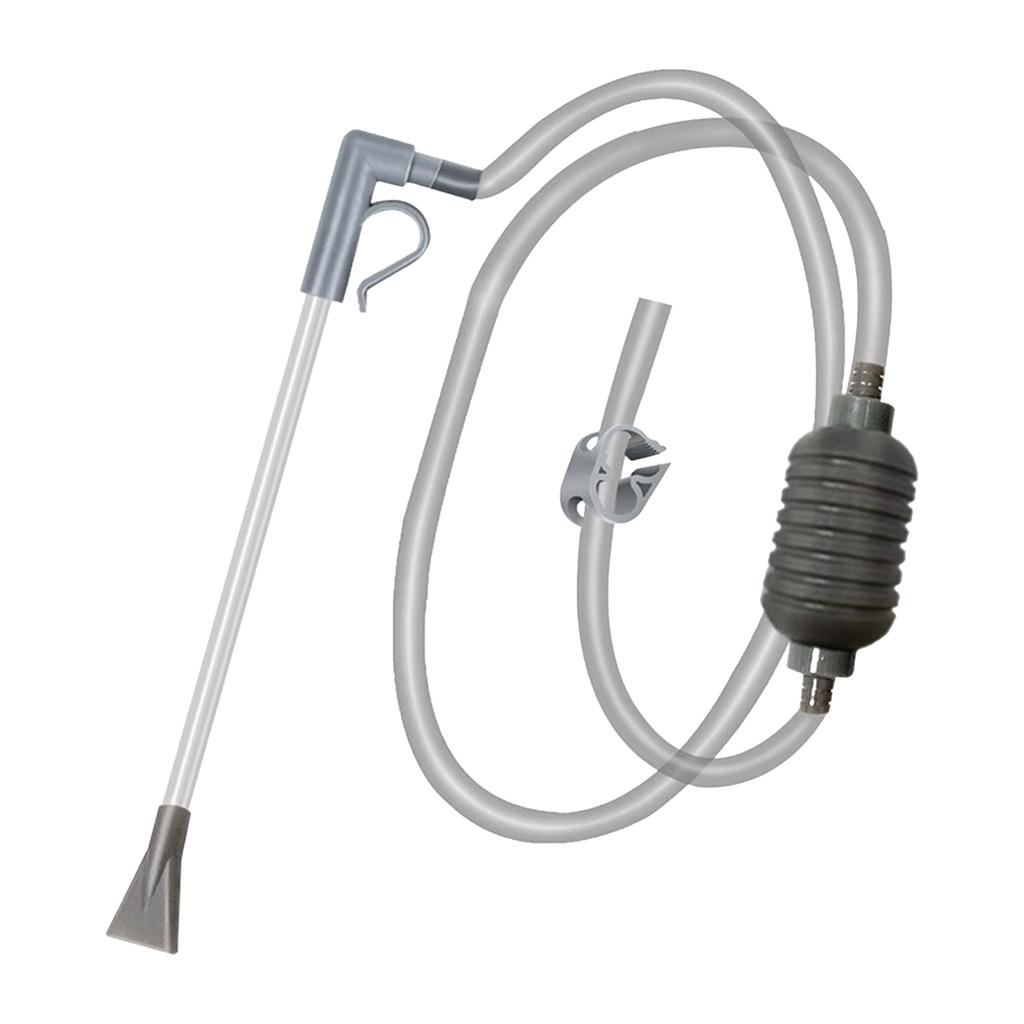 Odkurzacz Syfonowy do Żwiru Akwariowego do Zmiany Wody w Zbiorniku dla Małych Żółwi i Zamkniętych Akwariów