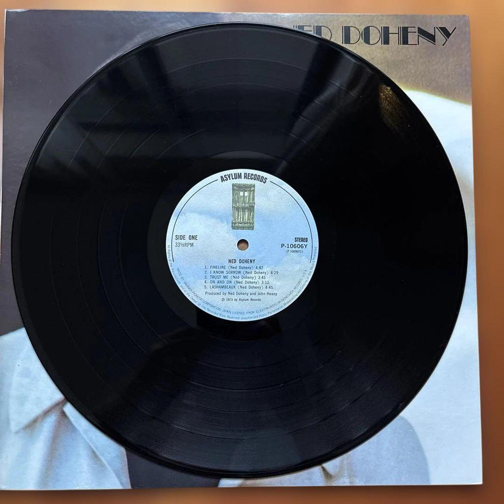 [USED] LP Record NED DOHENY (Domestic Edition)