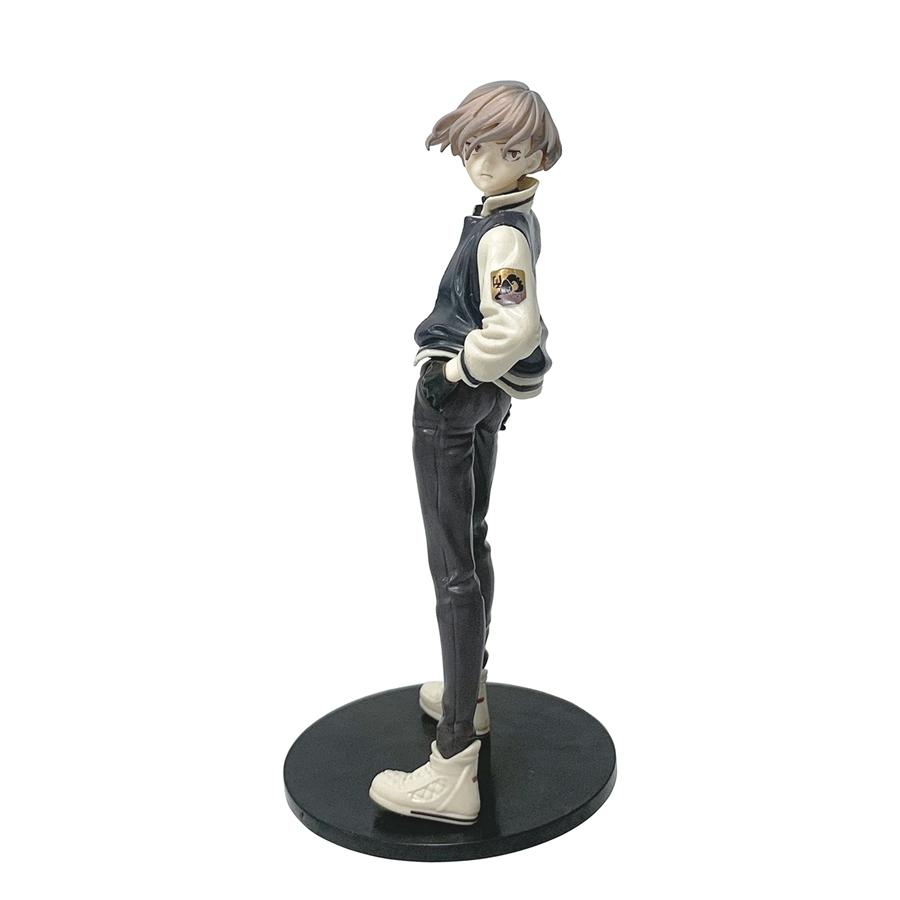 22cm Bungou Stray Dogs Anime Figure Youth Dazai Osamu Action Figure Nakahara Chuuya Figurine PVC Collection Model Doll Playthings