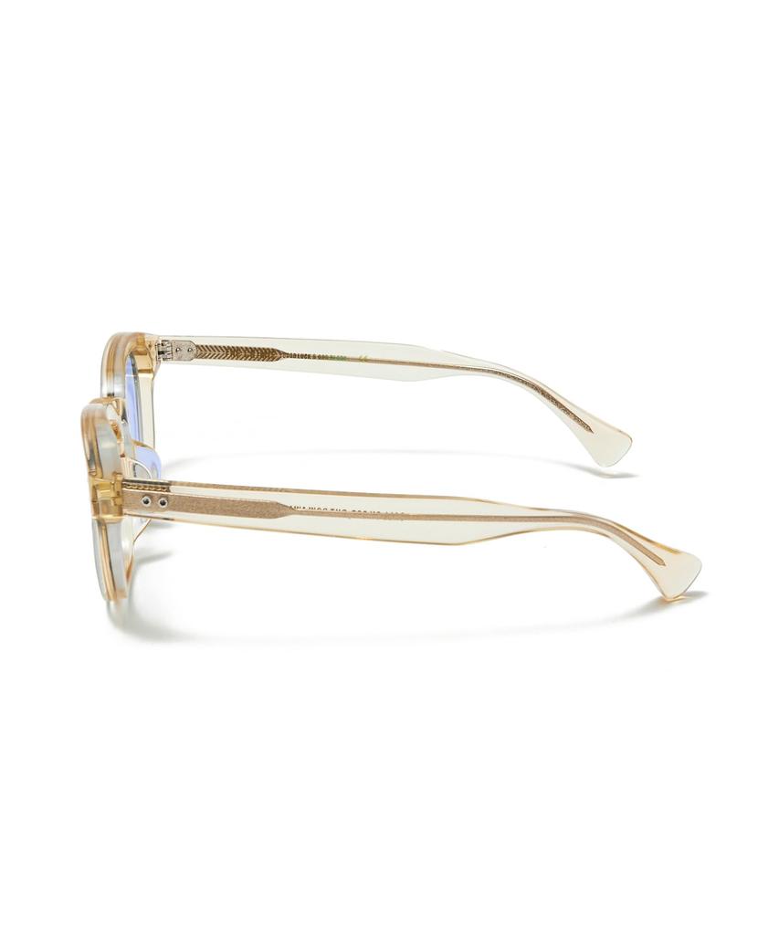 Crimie Sunglasses Mike Boston Style Lightweight Uv Protection Clear Blue One Size